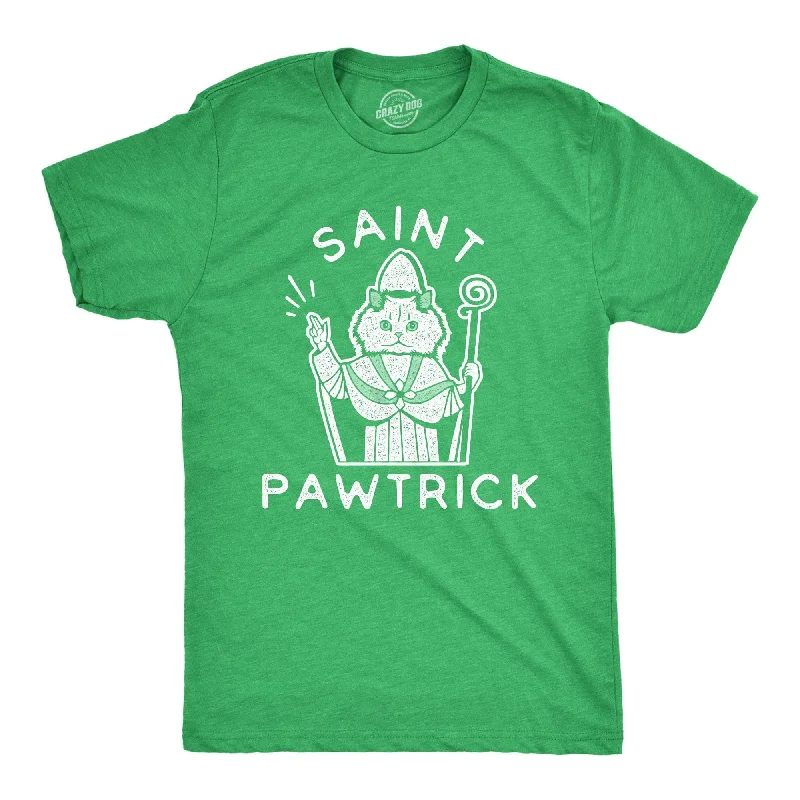 Saint Pawtrick Men's T Shirt