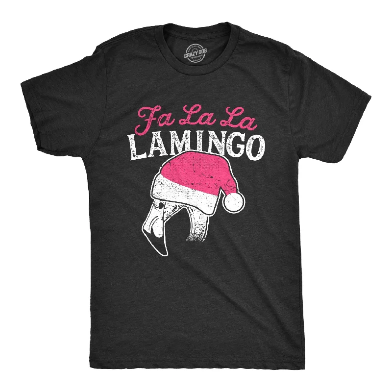 Fa La La Lamingo Men's T Shirt