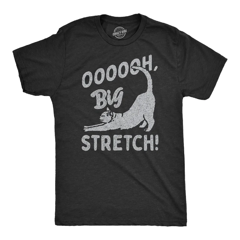 OOOOOH Big Stretch Cat Men's T Shirt