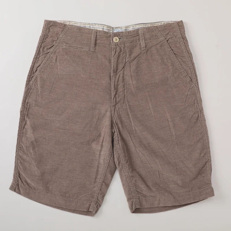 #2320S Maker Shorts : brown summer cords pts-074 "Dead Stock"