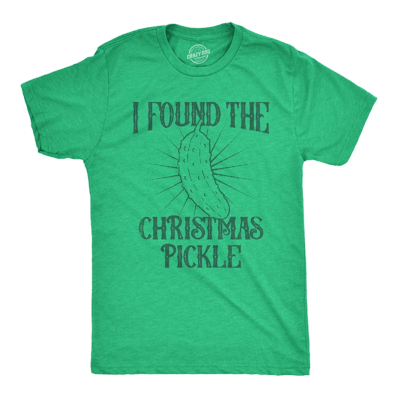 I Found The Christmas Pickle Men's T Shirt