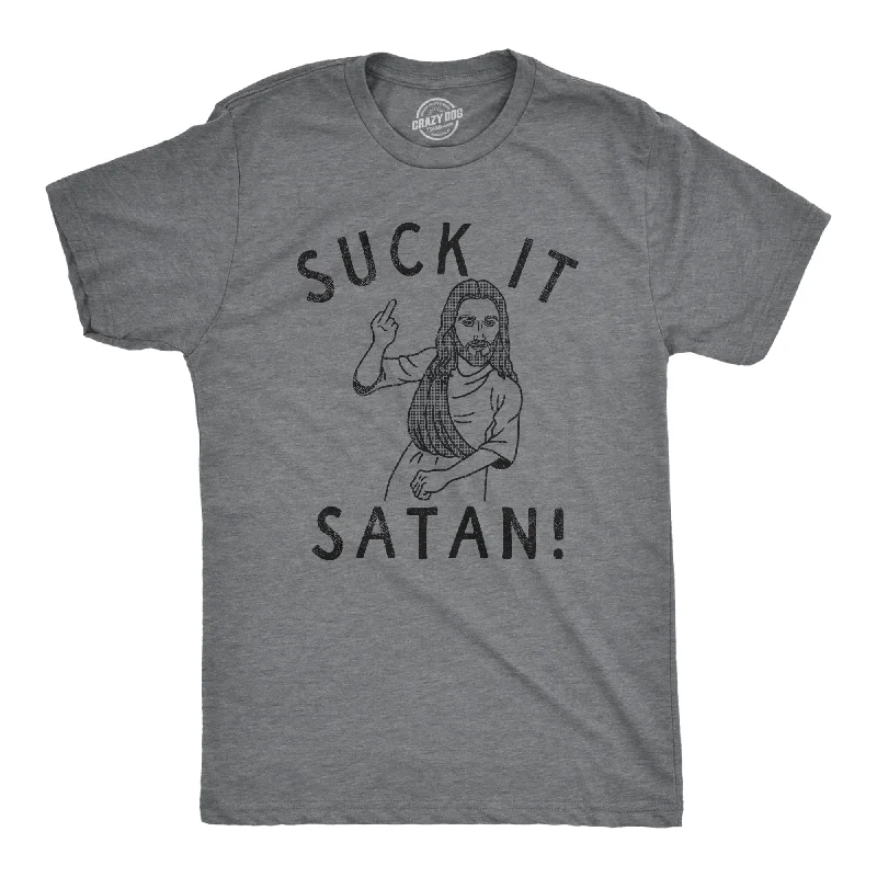 Suck It Satan Men's T Shirt