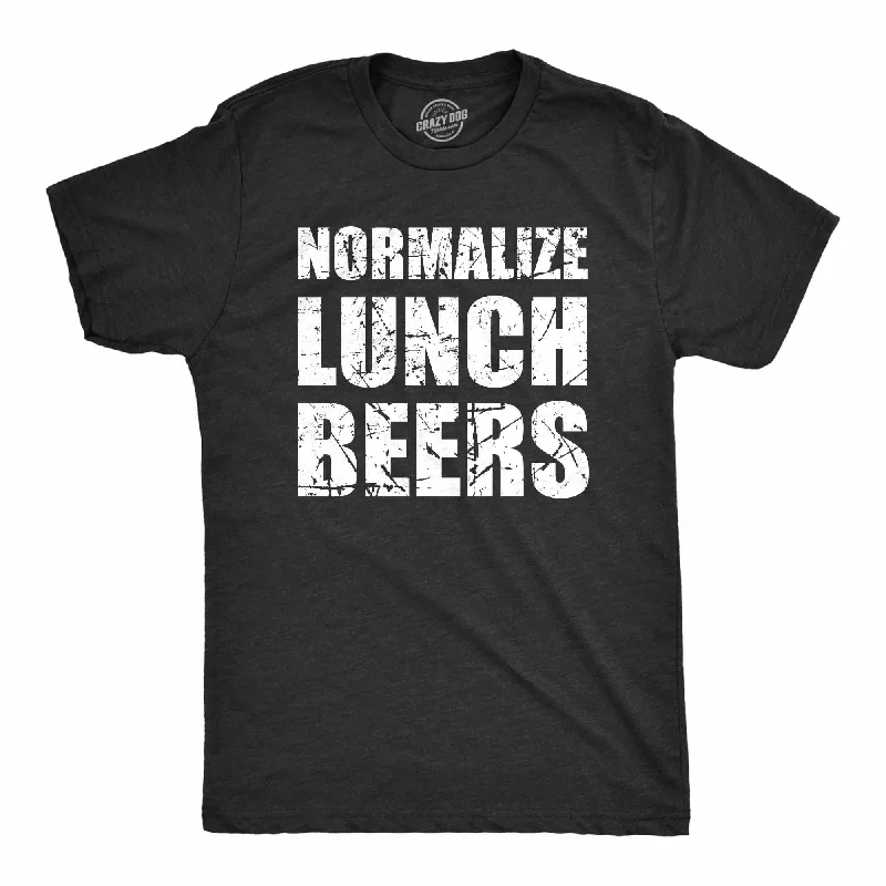 Normalize Lunch Beers Men's T Shirt