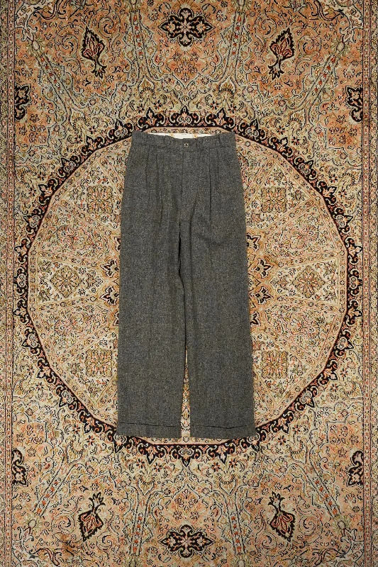 Taiga Takahashi WORK TROUSERS (MELANGE GRAY)