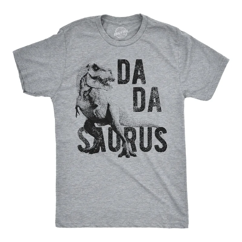 T-Rex Dadasaurus Men's T Shirt