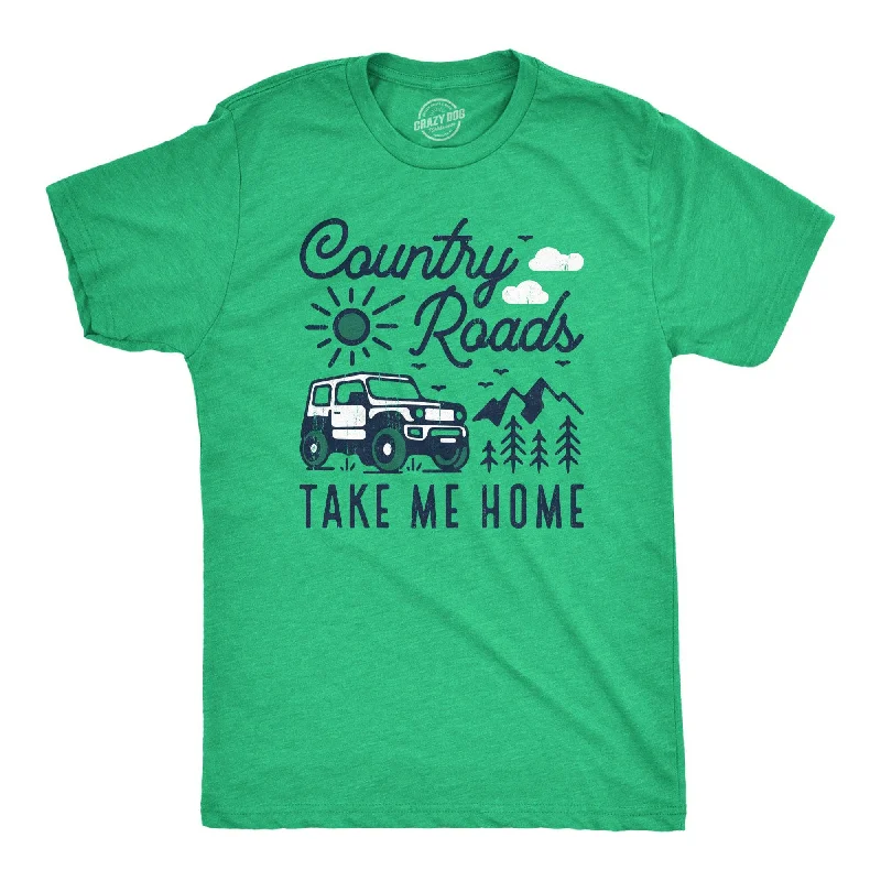 Country Roads Take Me Home Men's T Shirt