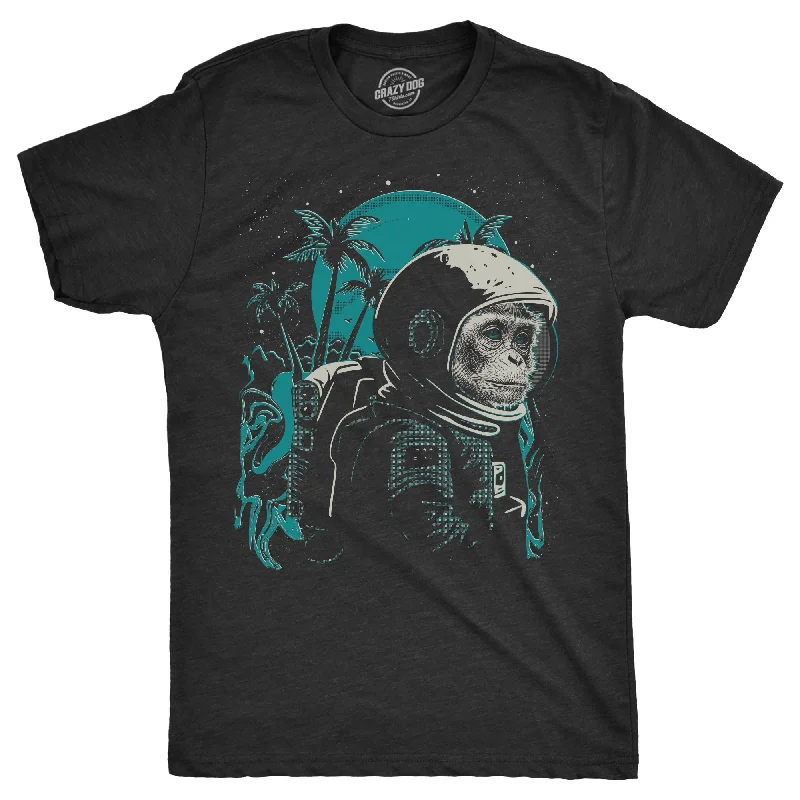 Space Monkey Men's T Shirt