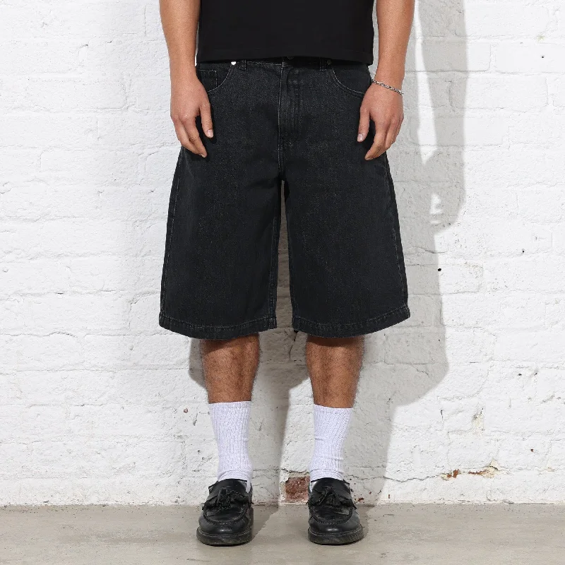 The Tokyo Dad Jean Shorts | Baggy, Wide-Leg