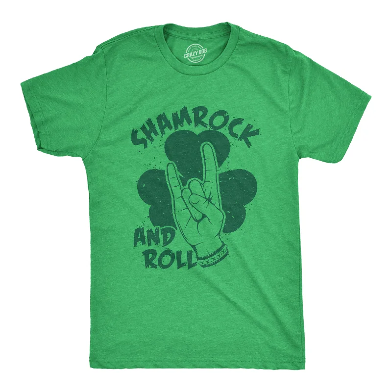 Shamrock And Roll Men's T Shirt