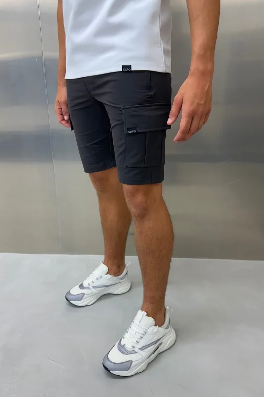 Capo UTILITY Cargo Short - Charcoal