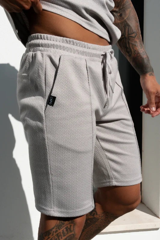 Capo TEXTURED BEAD Short - Grey