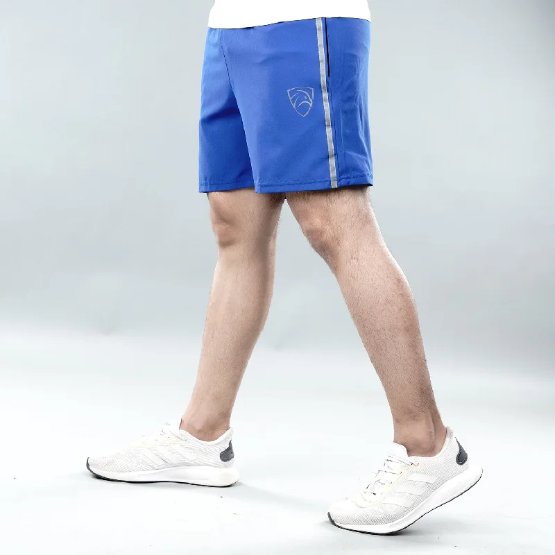 Tf-Royal Blue Training Shorts With Reflectors