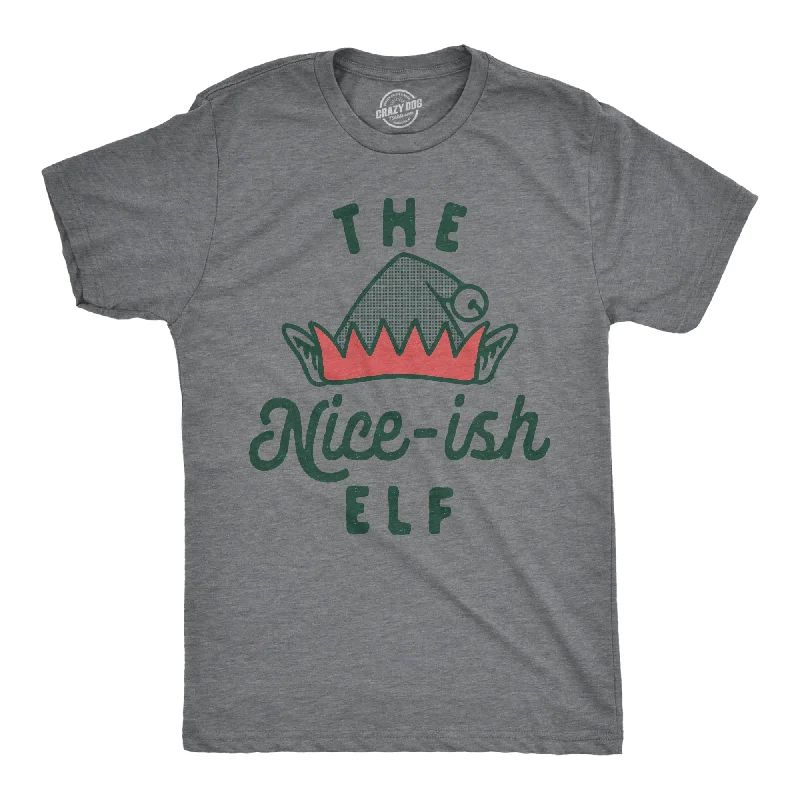 The Nice Ish Elf Men's T Shirt