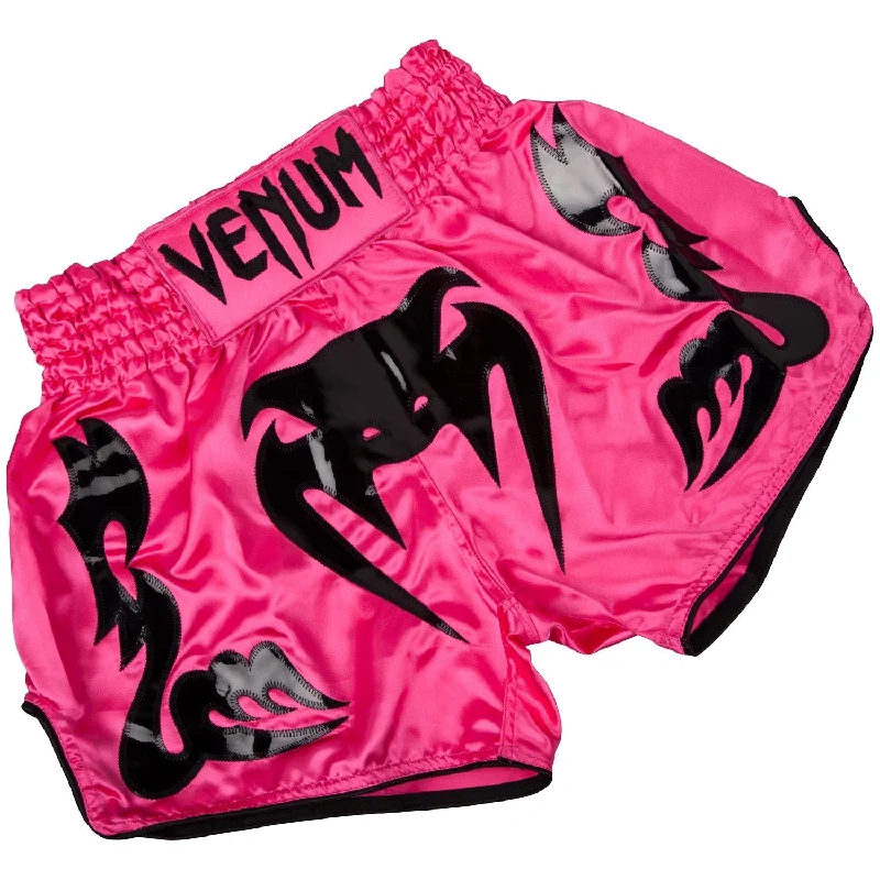 Venum Bangkok Inferno Muay Thai Shorts - Pink/Black