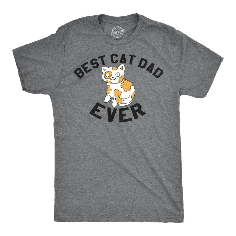 Best Cat Dad Men's T Shirt