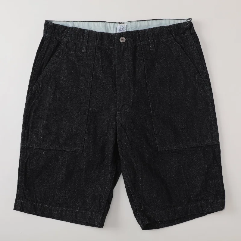 #2317S Post Baker Shorts : 10oz denim indigo pts-017 "Dead Stock"