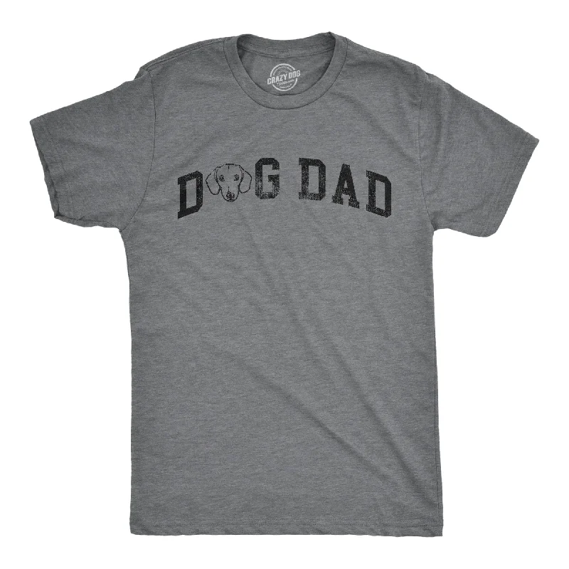 Dog Dad Dachshund Men's T Shirt