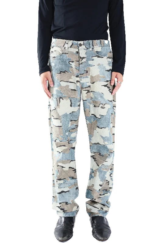 DRIES VAN NOTEN CAMO PANTS