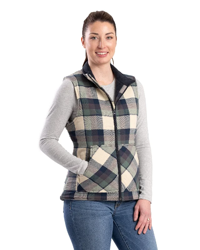 Women's Insulated Flannel Vest