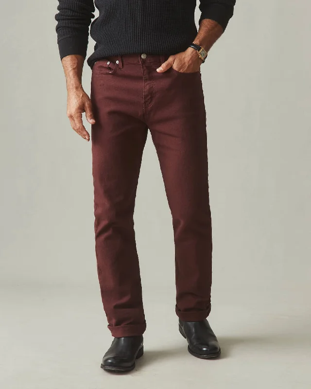 Roughneck Pant Straight - Rum Raisin