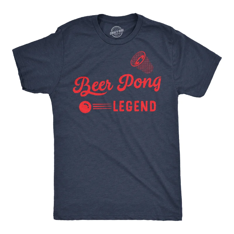 Beer Pong Legend Men's T Shirt