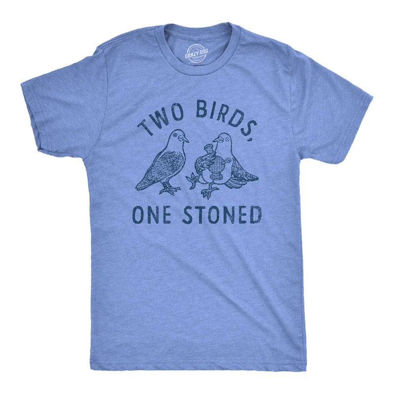 Two Birds One Stoned Men's T Shirt