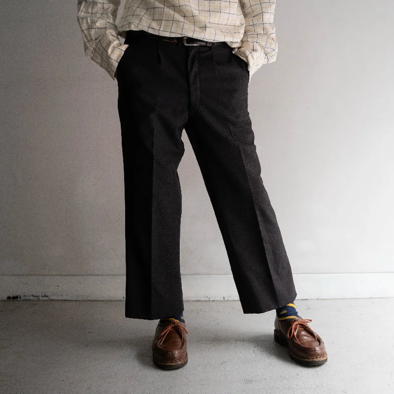 around 1970s Japan vintage wool slacks -unusual color-