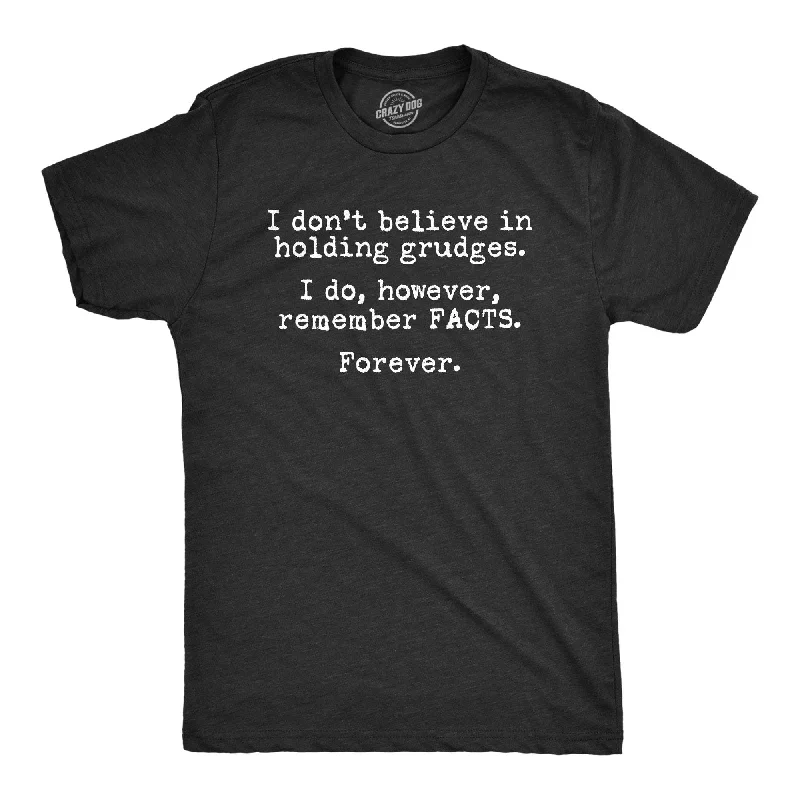 I Remember Facts Forever Men's T Shirt