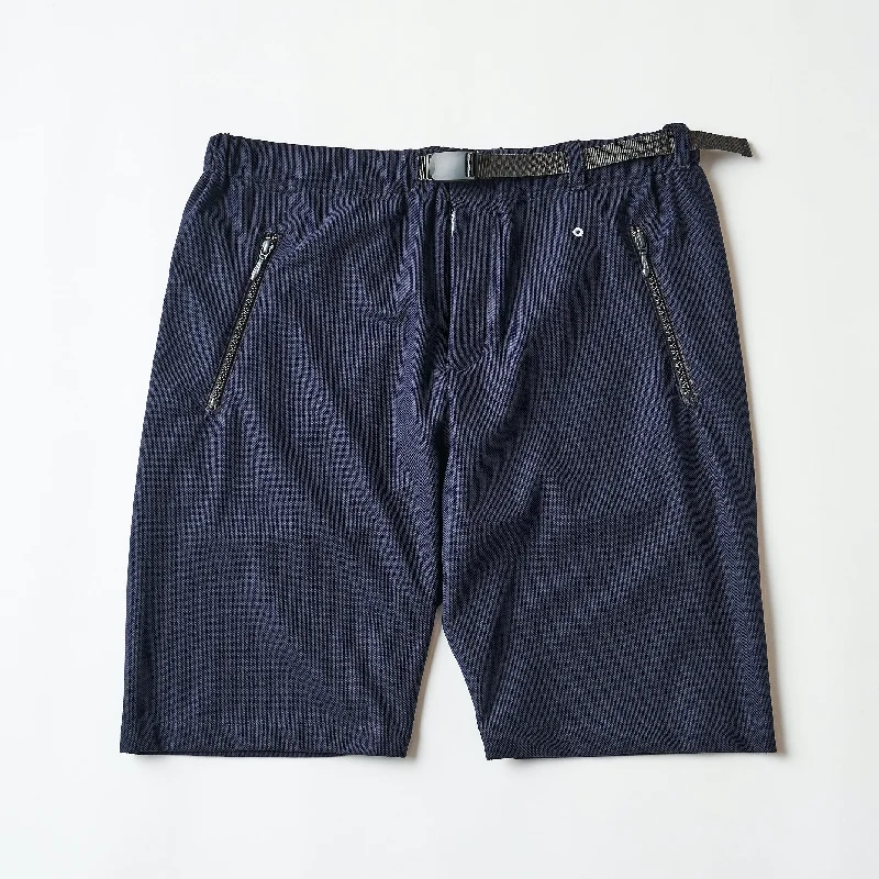 #3604-PKN E-Z Shorts : poly knit navy