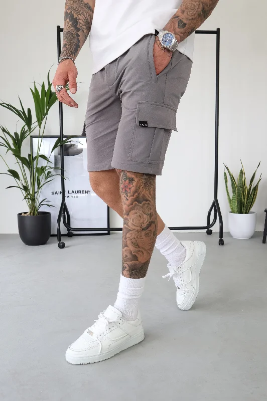 Capo UTILITY Cargo Short - Steel Grey