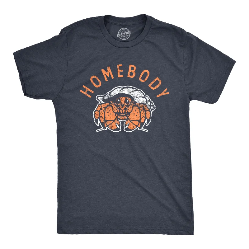 Homebody Crab Men's T Shirt