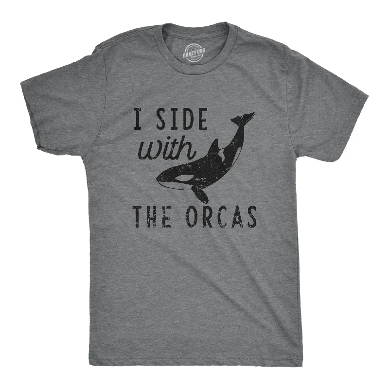 I Side With The Orcas Men's T Shirt