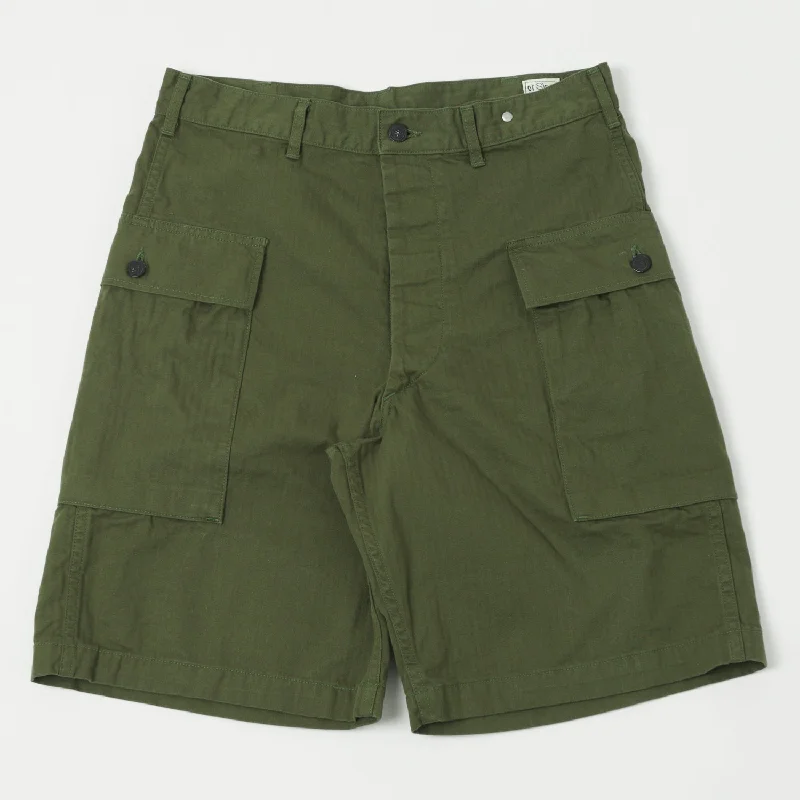 orSlow U.S. Army 2 Pocket Cargo Short - Olive Green