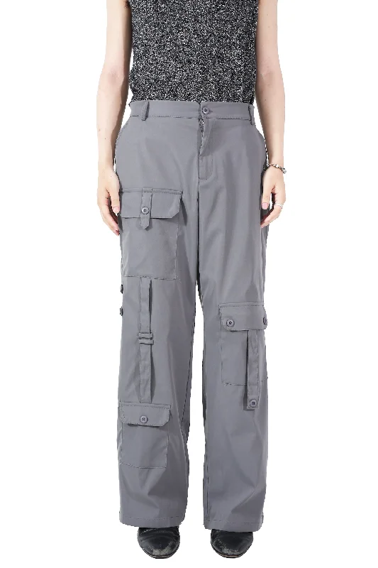 CARGO STRAIGHT TROUSERS