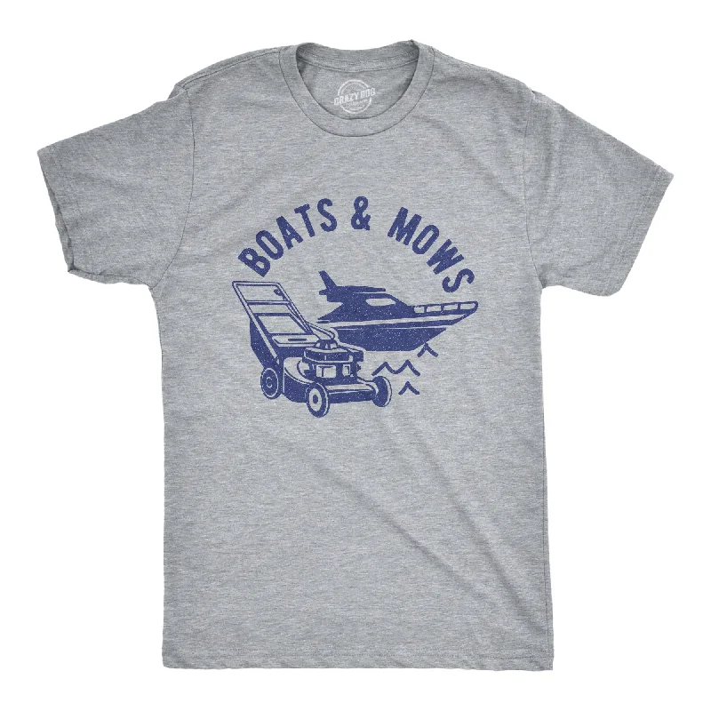 Boats And Mows Men's T Shirt