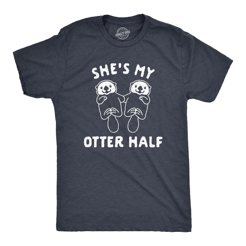 She's My Otter Half Men's T Shirt