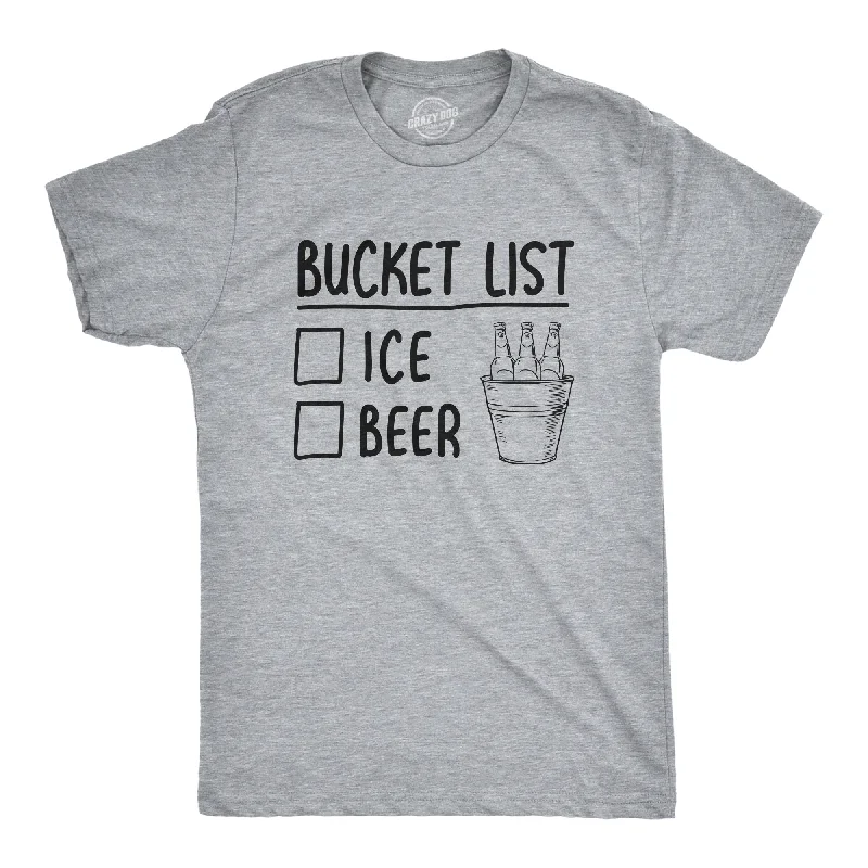 Bucket List Men's T Shirt