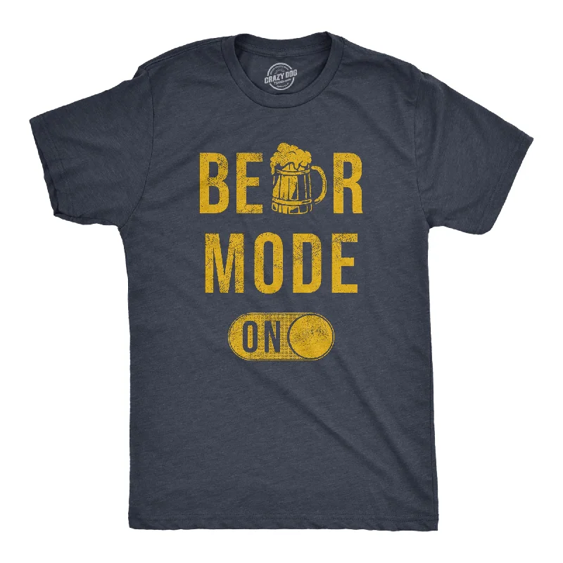 Beer Mode On Men's T Shirt