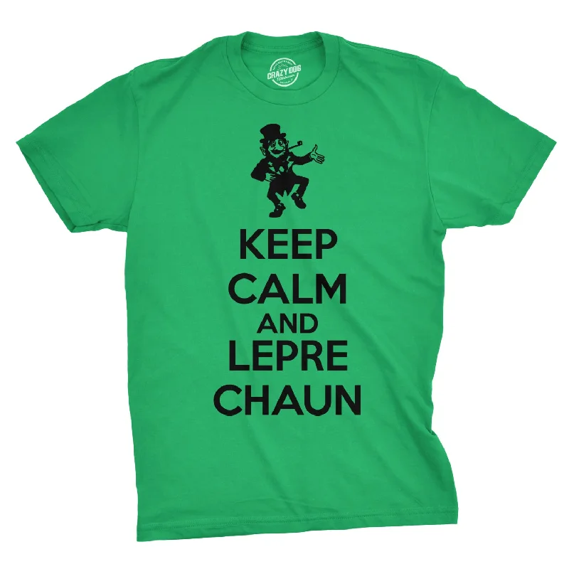 Keep Calm And Leprechaun Men's T Shirt