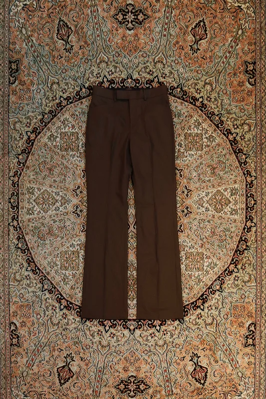 T/C Bootcut Pants (BROWN)