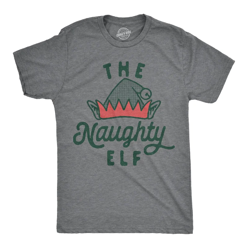 The Naughty Elf Men's T Shirt