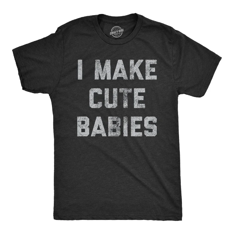 Make Cute Babies Men's T Shirt