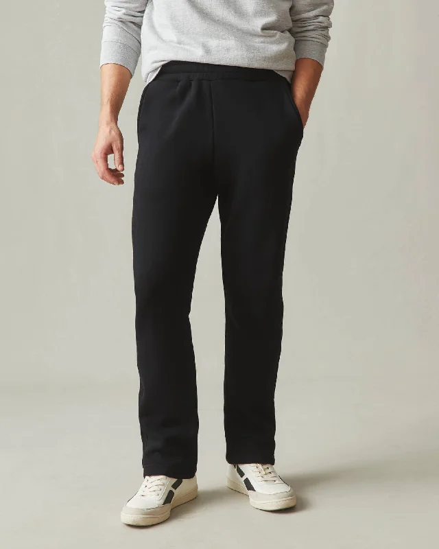 Straight Sweatpant - Black