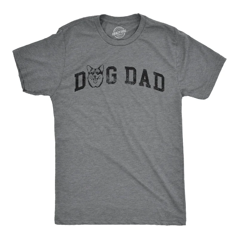 Dog Dad Corgi Men's T Shirt