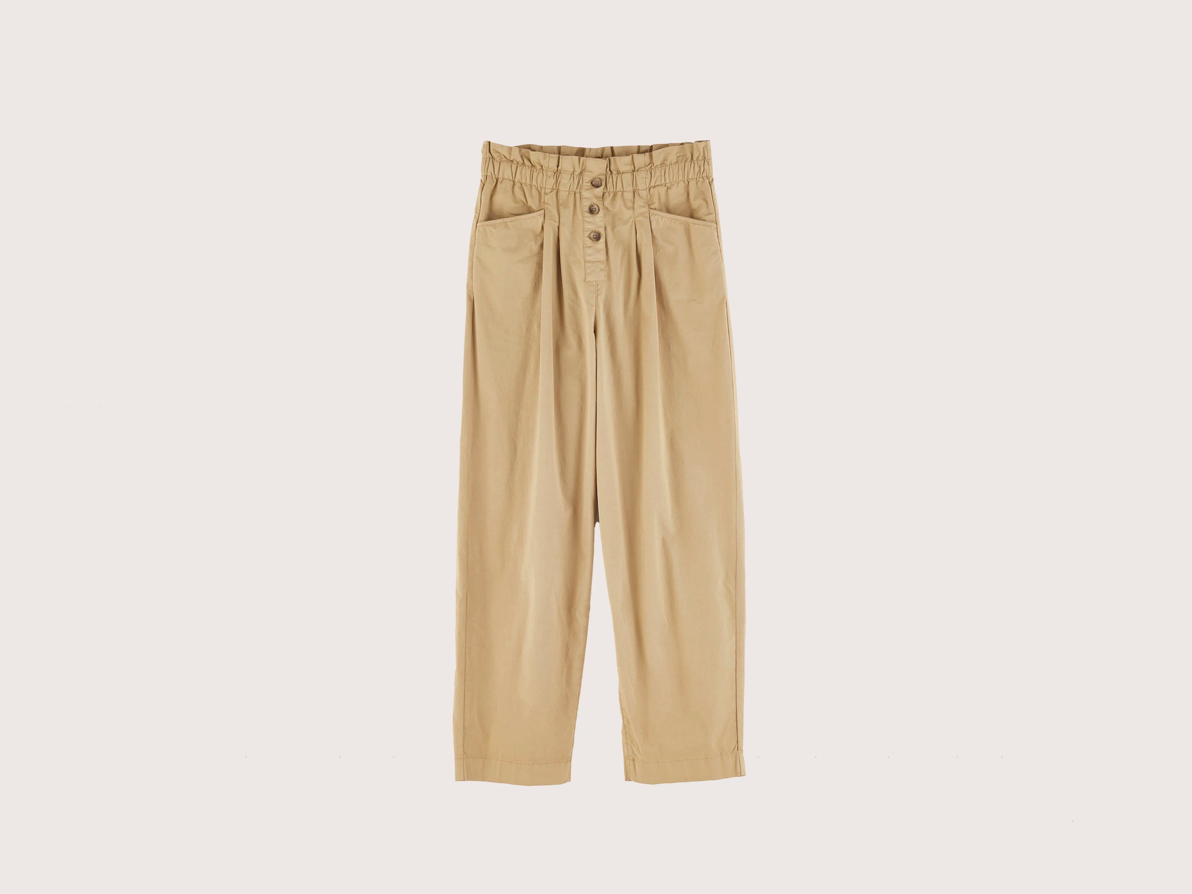 Lilow paperbag trousers (241 / W / CLAY)