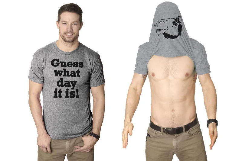 Guess What Day It Is Flip Men's T Shirt