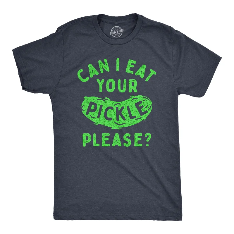 Can I Eat Your Pickle Please Men's T Shirt