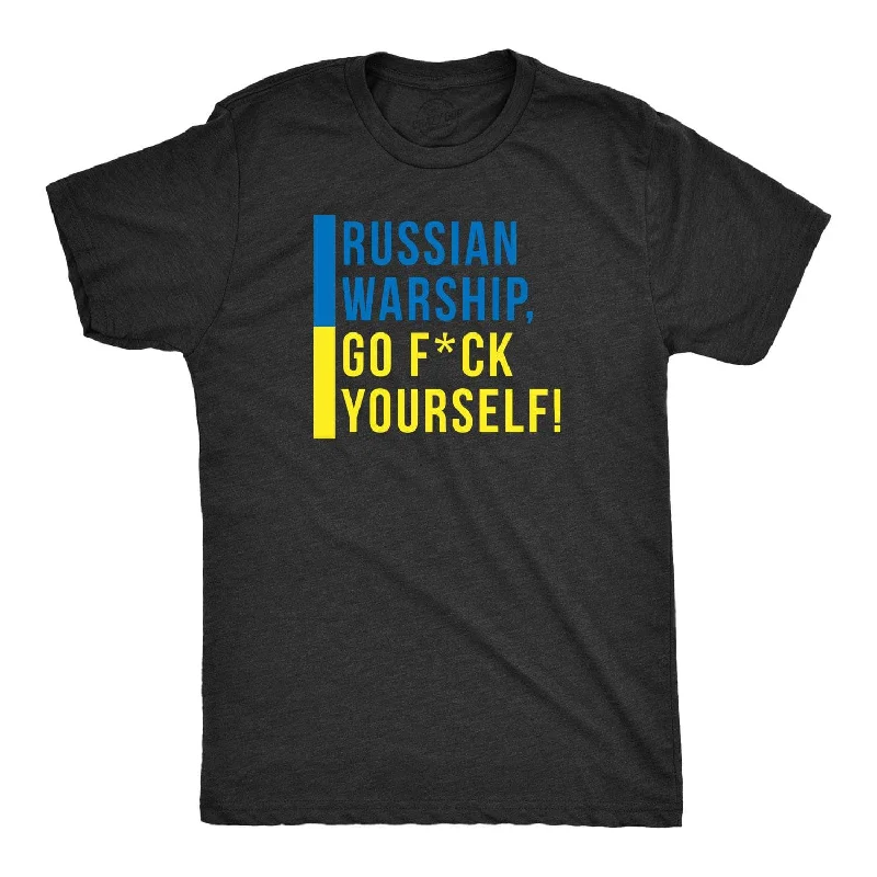 Russian Warship, Go Fuck Yourself Men's T Shirt