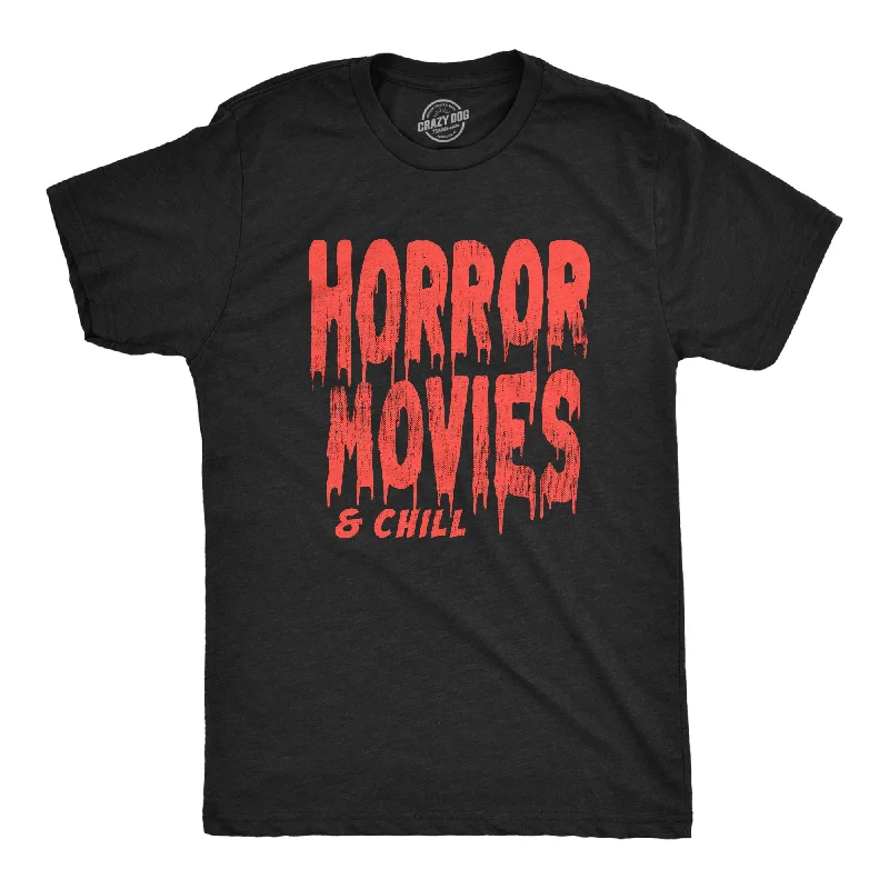 Horror Movies And Chill Men's T Shirt