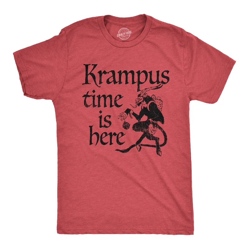 Krampus Time Is Here Men's T Shirt